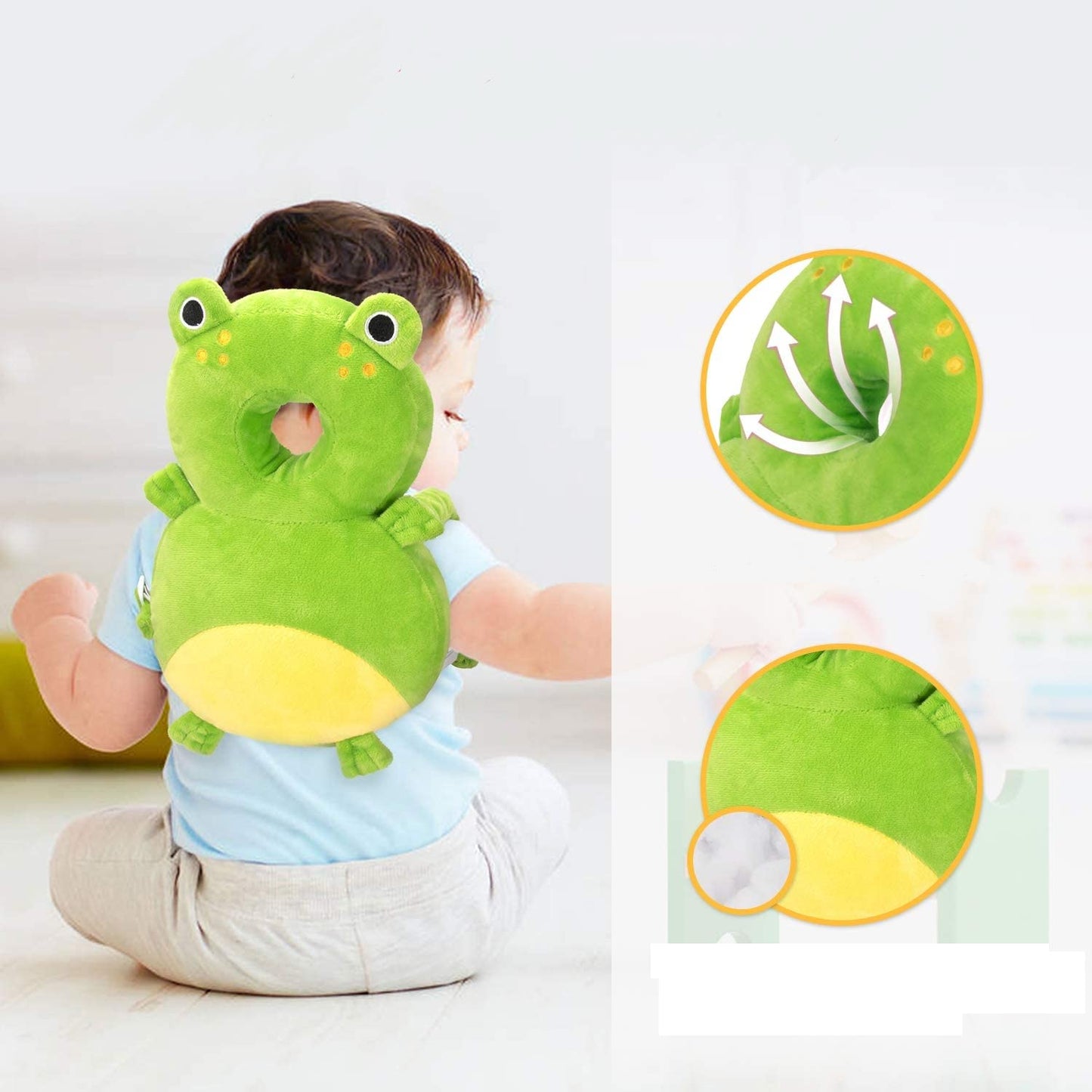 Ceeprints® Head Protector Cushion The Frog