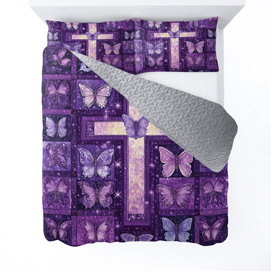 Ceeprints All Season Quilt 3-Piece Set Heavenly Grace