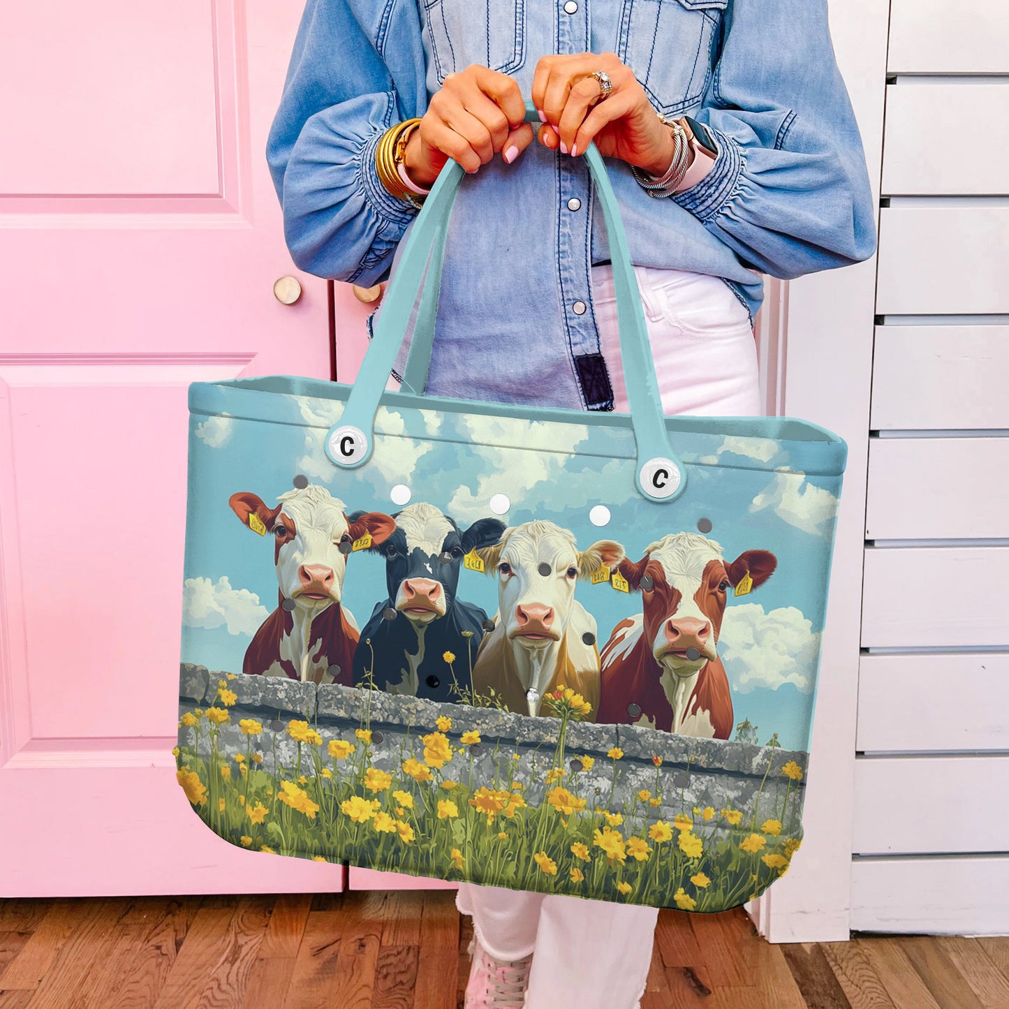 Spheregoods EVA Cee Bag Lovely Cows