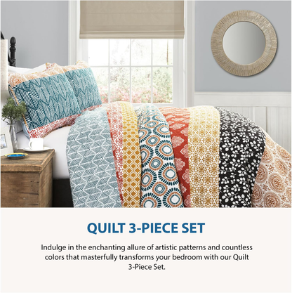 Ceeprints All Season Quilt 3-Piece Set Wild Sleep