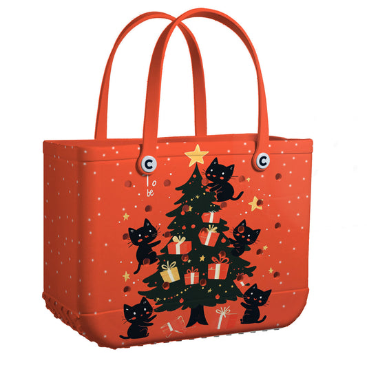 Ceeprints Cee™ Bag Cat-mas Tree