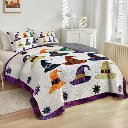 Ceeprints All Season Quilt 3-Piece Set Witch